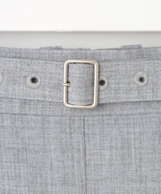 23区GOLF 【WOMEN】ベルト付き プリーツスカート