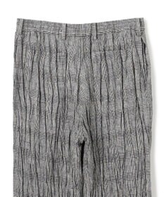 JOSEPH HOMME 【HIGH GRADE LINE】マックスプリーツワッシャー　ドロスト付ワイドパンツ / WAVE