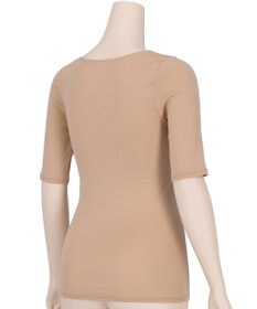 WACOAL あったかインナー 【ふんわりあったか】 5分袖 半袖 天綿オーガニックを使用 あたたかい ムレにくい しなやかでやわらかい レディース CLC510 /ワコール