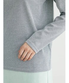 Green Parks ラメリブタートルカットソー