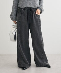 Green Parks ライトデニムイージーバギーパンツ