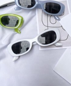 WEGO カラーフレームスリムアイウェア