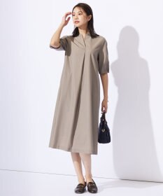J.PRESS LADIES L 【洗える】ソフトシャンブレー ワンピース