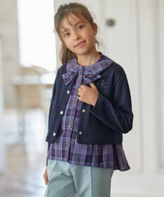 組曲 KIDS 【150-160㎝】スナップボタン カーディガン