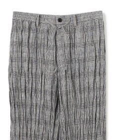 JOSEPH HOMME 【HIGH GRADE LINE】マックスプリーツワッシャー　ドロスト付ワイドパンツ / WAVE