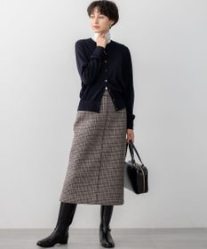 23区 S 【洗える】サステナブルウール ベーシック カーディガン