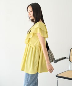 earth music&ecology ラッフルフリルワンピース