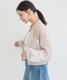 earth music&ecology シアーシャツブルゾン