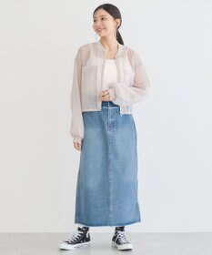 earth music&ecology シアーシャツブルゾン