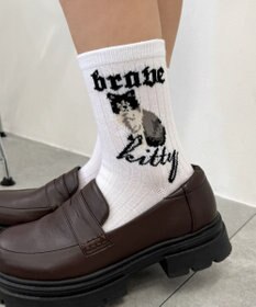 WEGO catロゴソックス