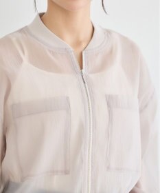 earth music&ecology シアーシャツブルゾン