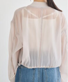 earth music&ecology シアーシャツブルゾン