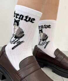 WEGO catロゴソックス