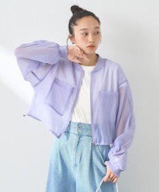 earth music&ecology シアーシャツブルゾン