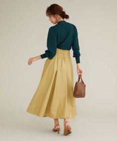 Feroux 【洗える】プチパールボウタイ ニット