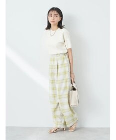 earth music&ecology タックワイドパンツ