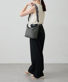 russet ＜320g/撥水性あり＞コーデュラナイロン2wayシンプルショルダーバッグ(CE-1536)