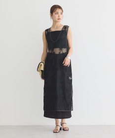 earth music&ecology コード刺繍ベスト