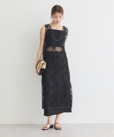 earth music&ecology コード刺繍ベスト