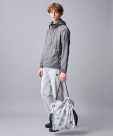 JOSEPH ABBOUD MOUNTAIN 【軽量/ECO撥水/ポケッタブル】エンボスプリント トートバッグ