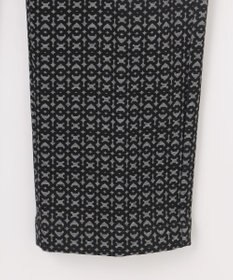 23区GOLF 【MEN】裏起毛ジャージーパンツ ストレッチ モノグラム 上品スタイル