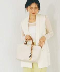 TOPKAPI 【Breath TOPKAPI】RIPPLE リプル コードチャーム付き 2way トートバッグ