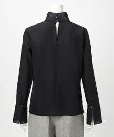 23区 【GOLD LABEL】オーガンジー タートルネック ブラウス