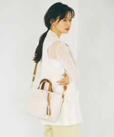 TOPKAPI 【Breath TOPKAPI】RIPPLE リプル コードチャーム付き 2way トートバッグ