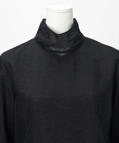 23区 【GOLD LABEL】オーガンジー タートルネック ブラウス