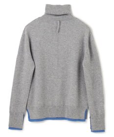 BEIGE， 【洗える】POMPE / ウールカシミヤタートルネックニット