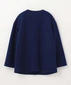 ANY ファイバーウール ノーカラーコート