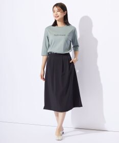 J.PRESS LADIES L 【洗える・撥水・接触冷感】アウトフィッター バルーン スカート