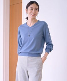 J.PRESS LADIES 【人気のため新色追加】PRINCE Vネック ニット