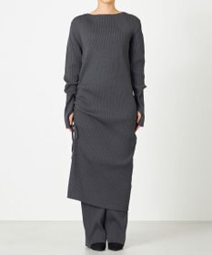 NAVE 【ReNAVE・洗える】スポンディッシュワイドリブワンピース