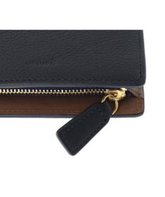 genten ミネルヴァ2 二つ折り財布内Lファスナー