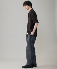 UNFILO MENS リネンライク シャツ