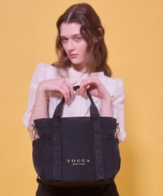 TOCCA 【WEB＆一部店舗限定・環境にやさしい素材】SANA SIDEPOCKET TOTE トートバッグ