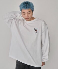 WEGO 【ユニセックス着用ITEM】別注BENDAVISワンポイントT（LS）