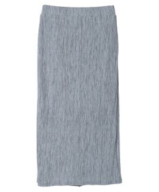 Green Parks メランジプリーツＩラインスカート