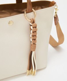 TOPKAPI 【Breath TOPKAPI】RIPPLE リプル コードチャーム付き 2way トートバッグ