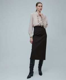 BEIGE， 【WEB限定・S-size】STOW / フリルブラウス