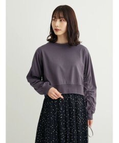 Green Parks ・ＥＬＥＮＣＡＲＥ　ＤＵＥシャーリング袖プルオーバー