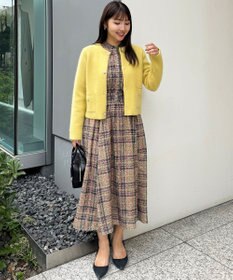 組曲 ギミックチェックツイード ワンピース