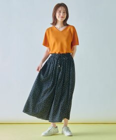 ANY 【洗濯機可能・ウエストゴム】リラックススカーチョ