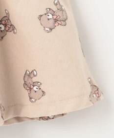 ANY KIDS チェック柄/アニマル柄スカパン