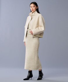 uncrave ラメ シャギー ニット プルオーバー（uncrave STANDARD）