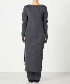 NAVE 【ReNAVE・洗える】スポンディッシュワイドリブワンピース