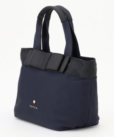 TOCCA 【大人百花掲載】【撥水】RIBBON BRICK TOTE M トートバッグ M