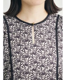 CRAFT STANDARD BOUTIQUE インド綿混エスニック切替ワンピース