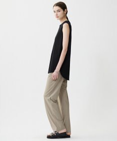 ICB L 【接触冷感・洗える】コンパクトスムース ノースリーブ Tシャツ